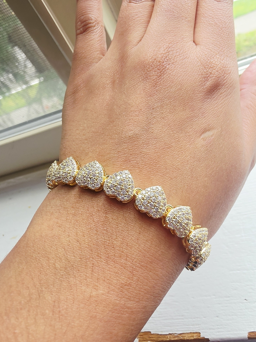 Hermosa Pulsera Oro Laminado 14k